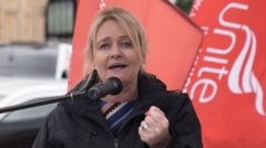 Scrapping pensions triple lock 'morally wrong', says union boss