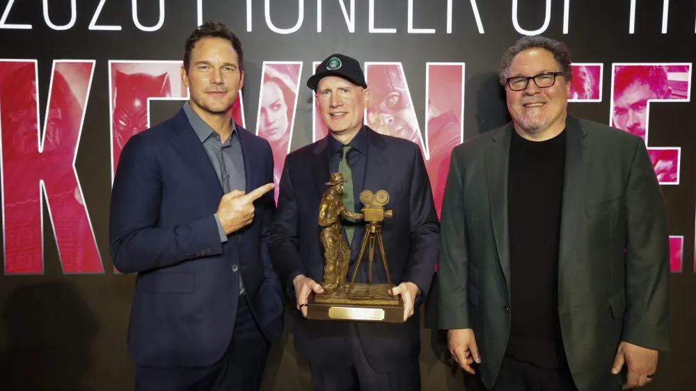Kevin Feige Hails Theatrical Experience as ‘the Real Movie Magic’ at Will Rogers Motion Picture Pioneers Tribute