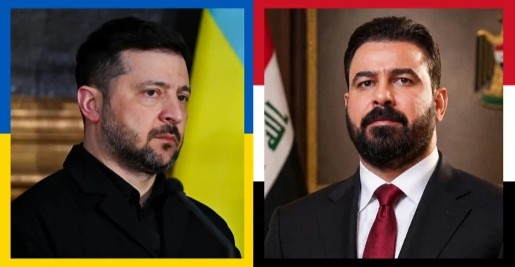 زيلينسكي للزيدي: نعتزم تكثيف الحوار الثنائي وإثراء التعاون بنتائج عملية