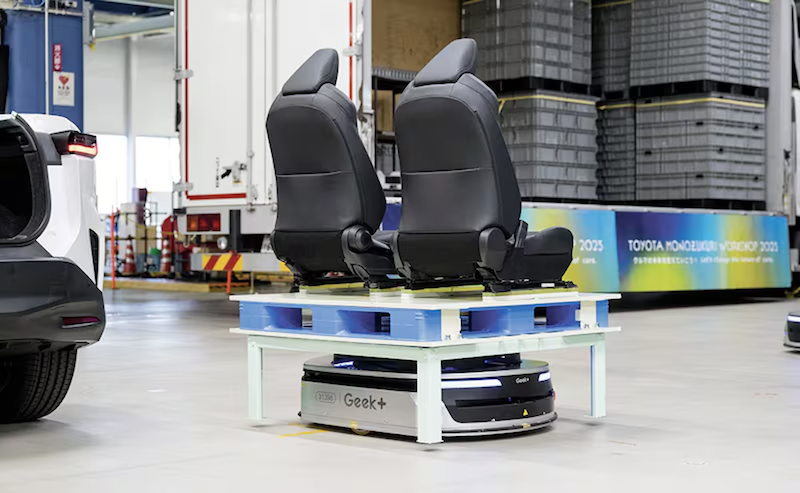 Geekplus intalls more than 400 autonomous mobile robots at multiple Toyota plants